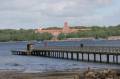 Our last kilometres in Flensburg Germany.
