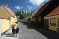 The colorful streets of Aeroskoping on the isle of Aero.