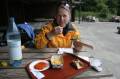 ...and after the climbing challenge we deserved some 'real' food from the civilisation.