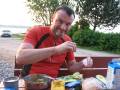 Dinnertime at the campground! But what am I eating there? ...